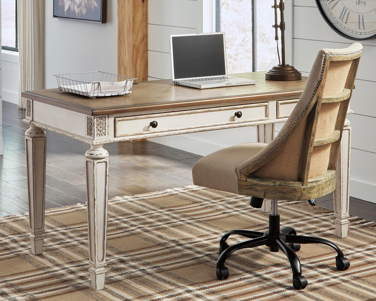 Realyn 60 Home Office Desk (H743-SI) - Image 5