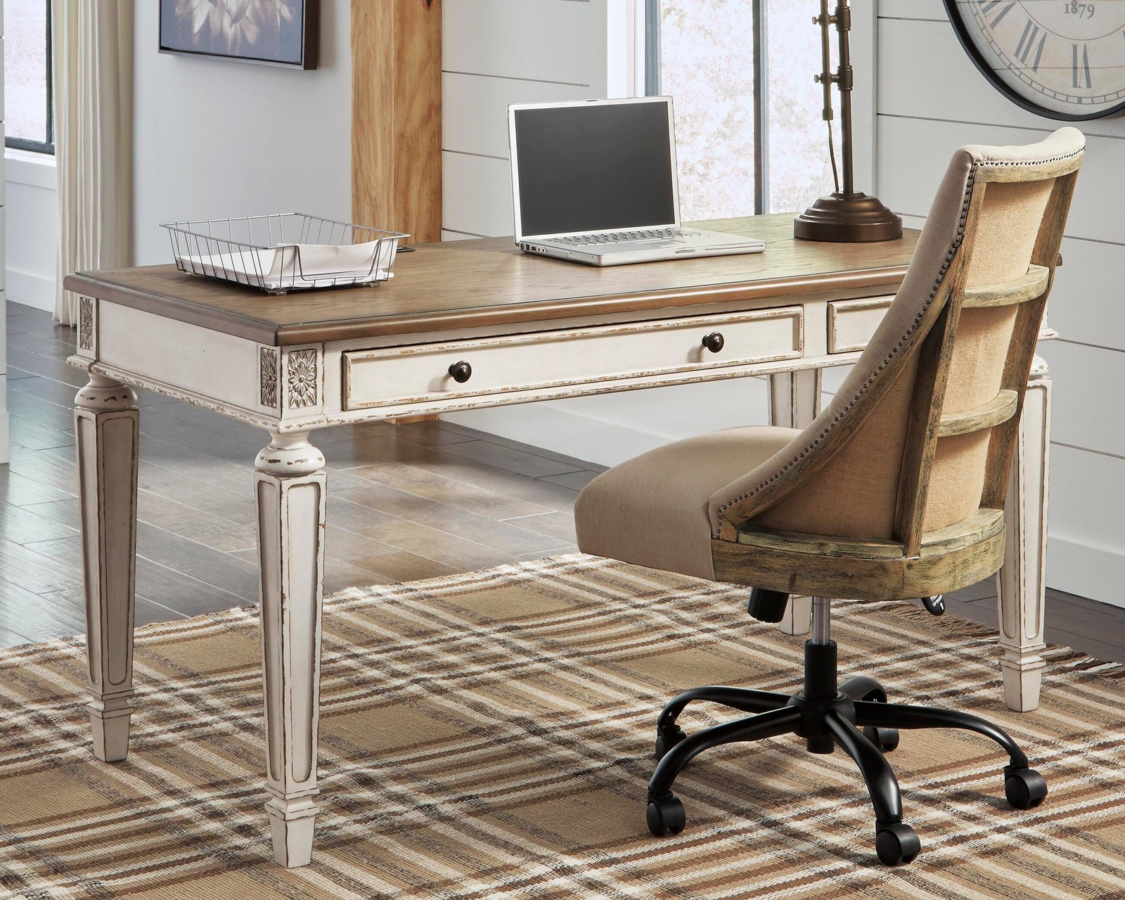 Realyn 60 Home Office Desk (H743-SI) - Image 5