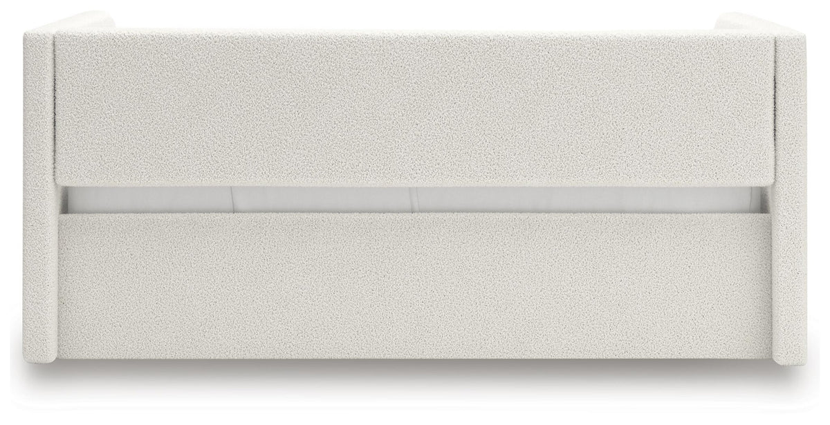 Arloster Full Upholstered Day Bed, Dresser and Mirror (PCB1566-SI) - Image 5