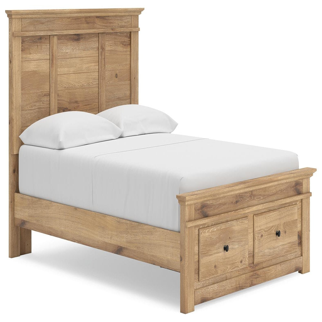 Makidern Full Panel Storage Bed (PCB1170-SI)