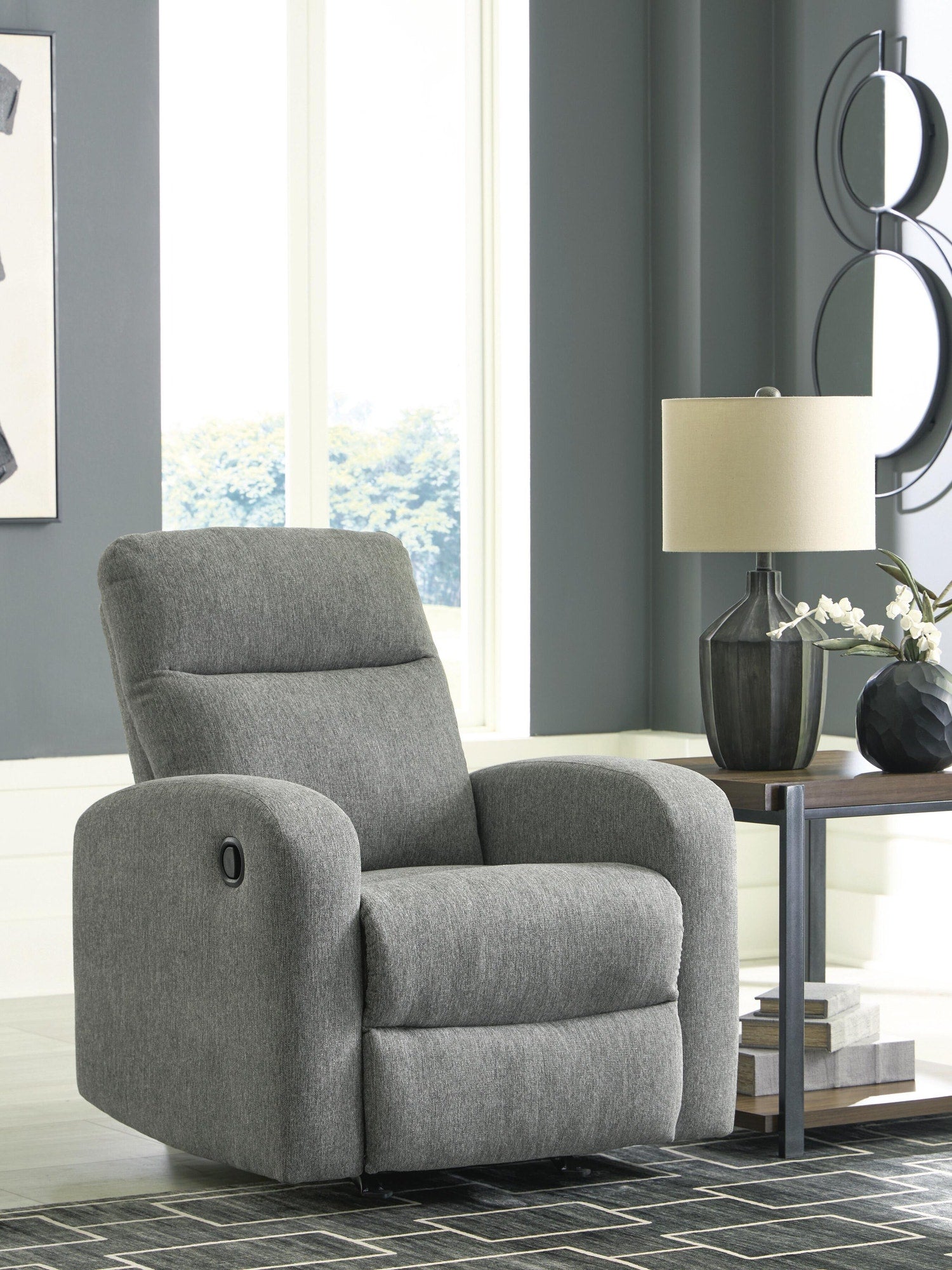 Gauntlet Reclining Loveseat with Console (PC42204-SI) - Image 9