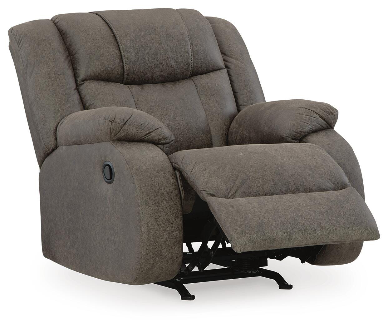 First Base Reclining Sofa, Loveseat and Recliner (68804-SI) - Image 4