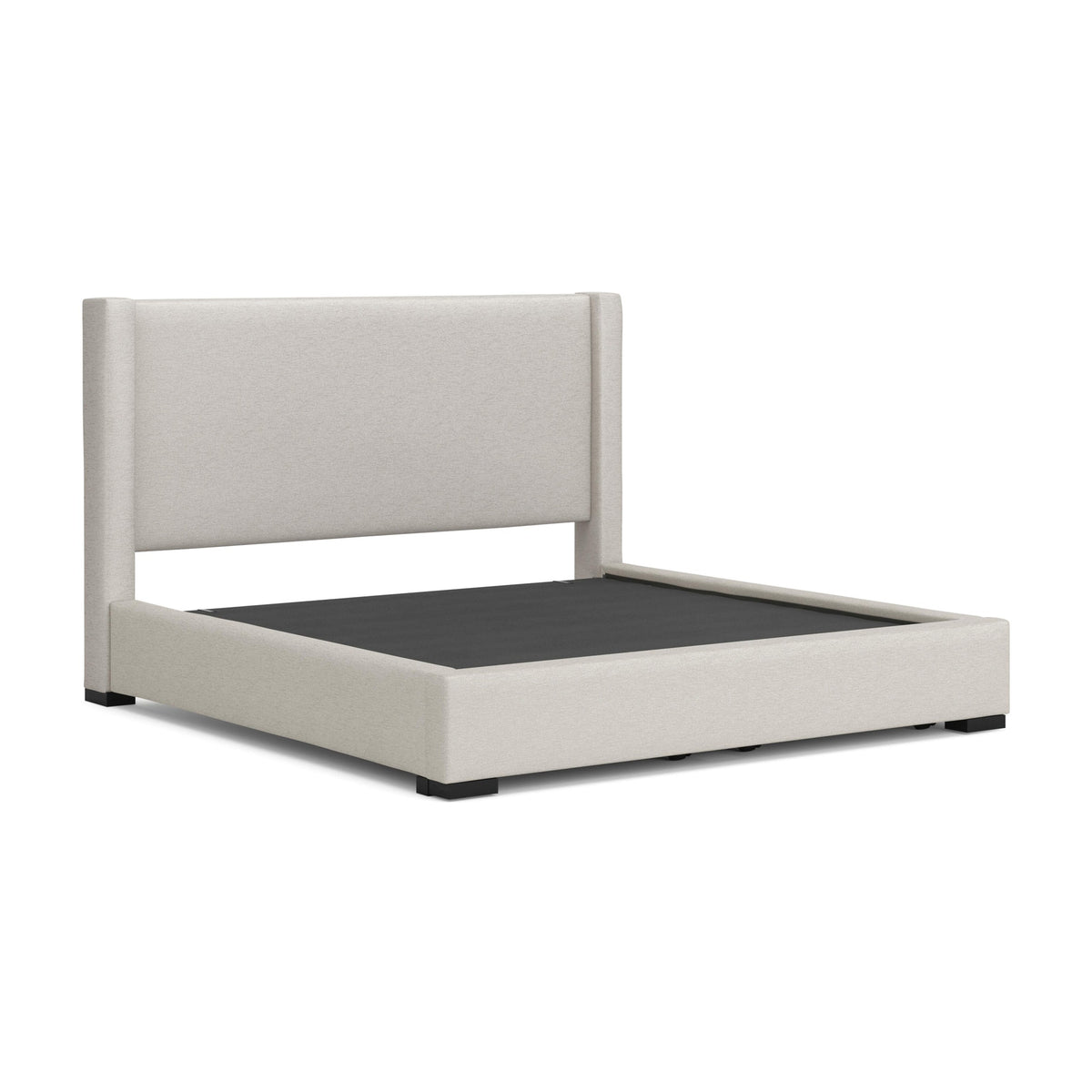 Brozmont Upholstered Storage Bed - Oatmeal  (B1045-SI) - Image 3