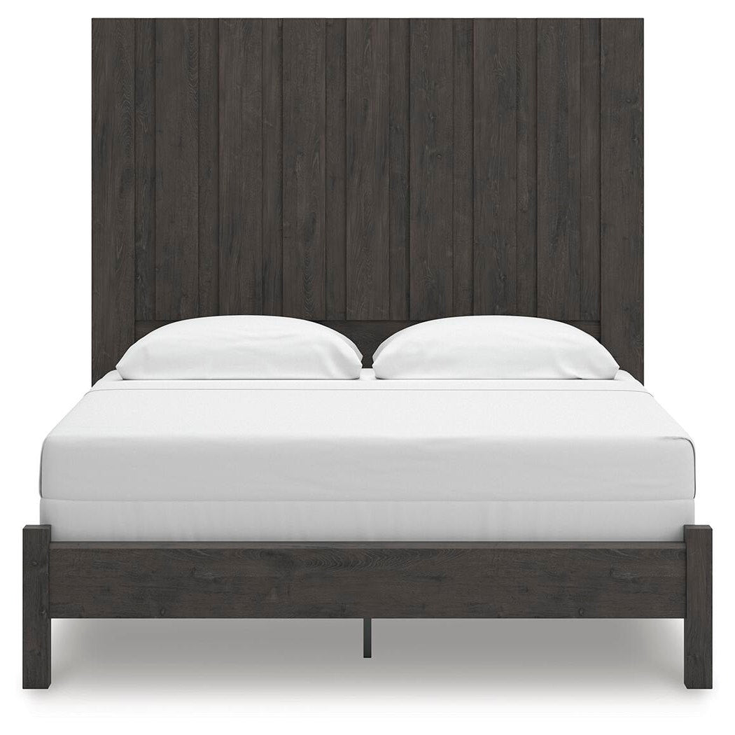 Fraluna King Panel Bed (PCB3370-SI) - Image 4