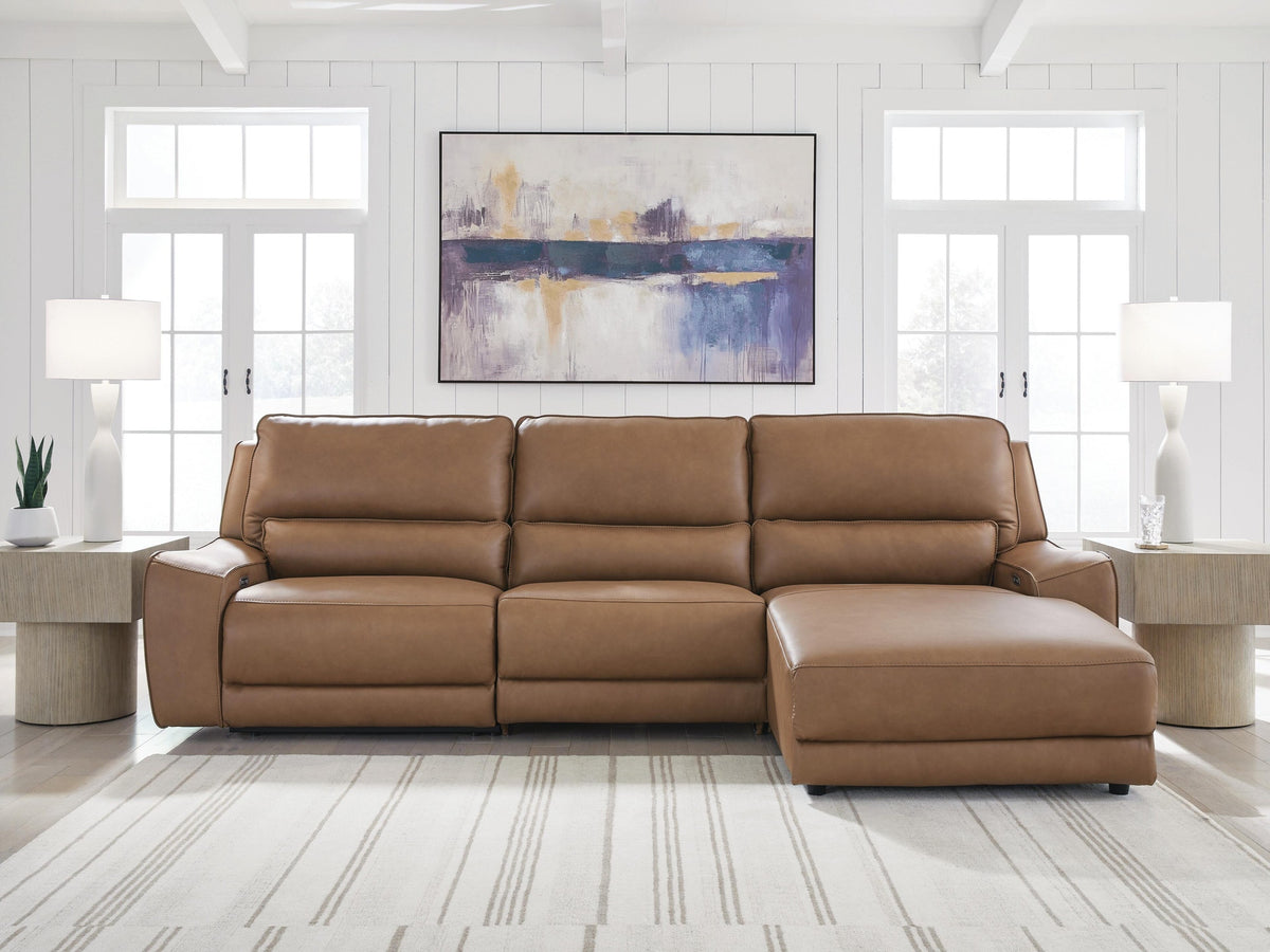 DeepWakes 3-Piece Reclining Sofa Chaise (PCU62606-SI) - Image 2