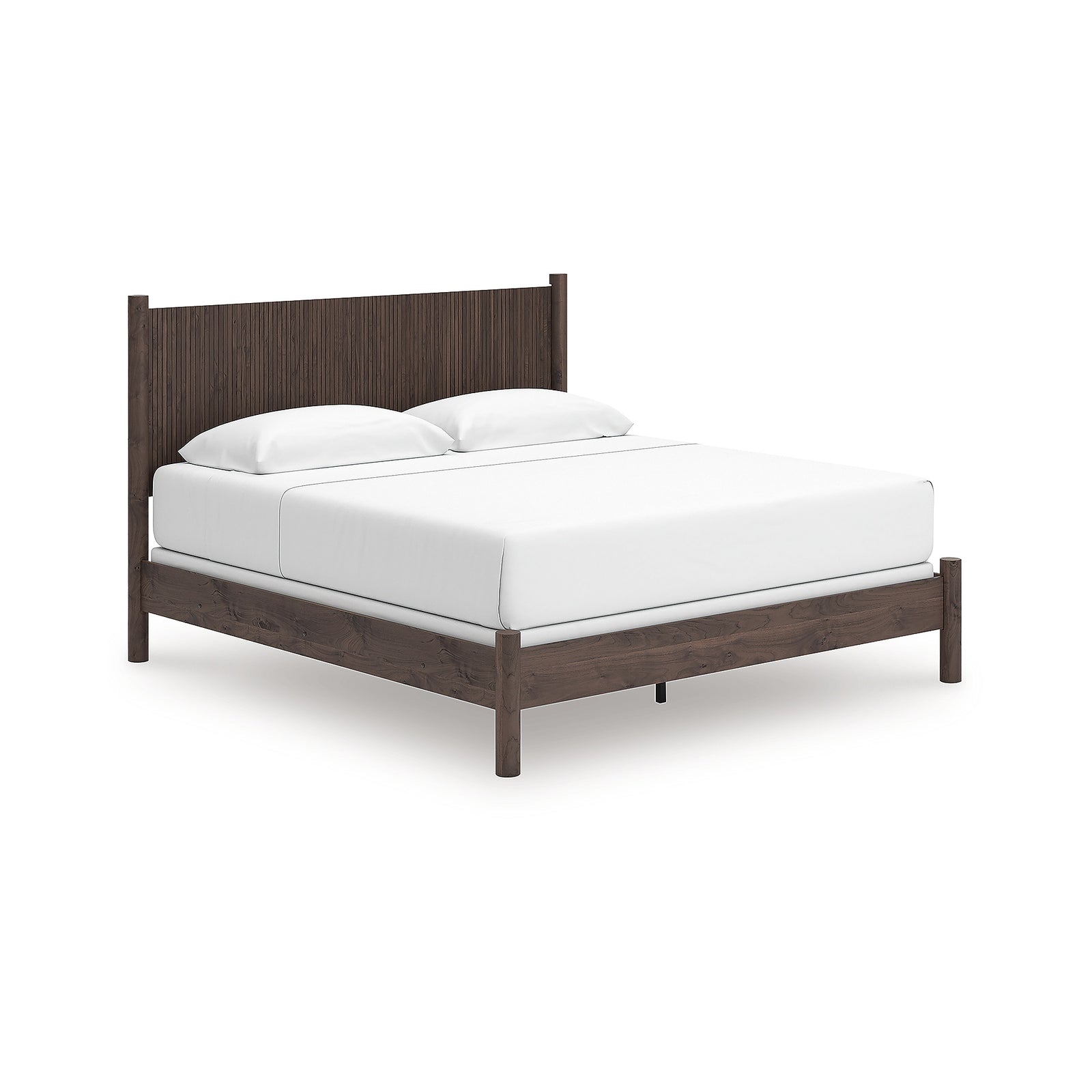 Pamytta King Panel Bed, Dresser, Mirror and Nightstand (PCB2614-SI) - Image 3