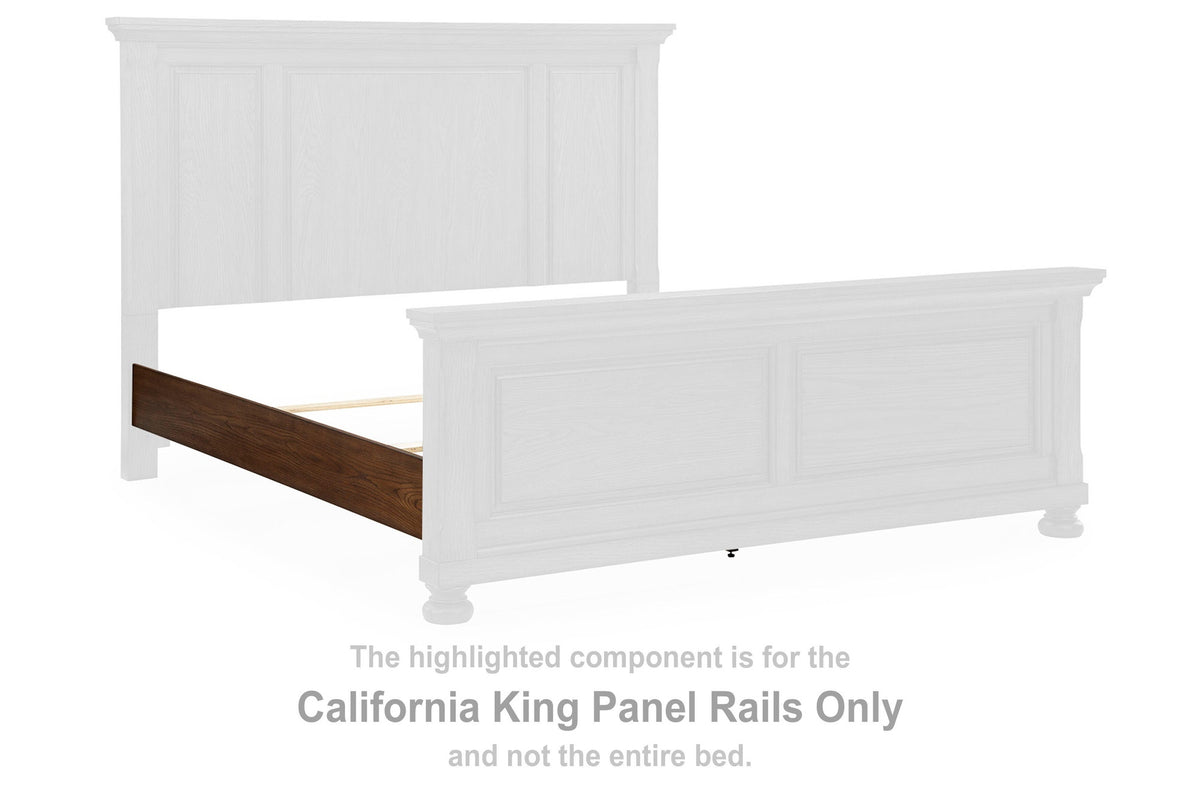 Zackaryn California King Panel Rails (PCB807-SI)