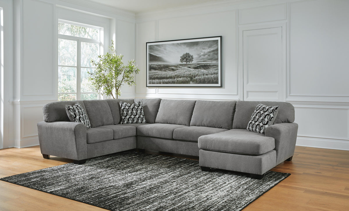 Birkdale Court 3-Piece Sectional with Chaise (32402-SI) - Image 2