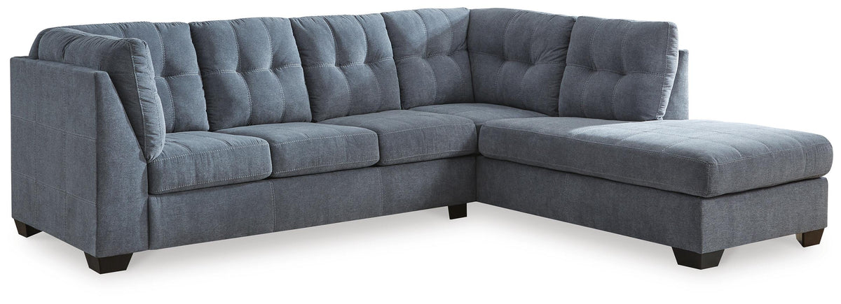 Marleton 2-Piece Sectional with Chaise (55303-SI)