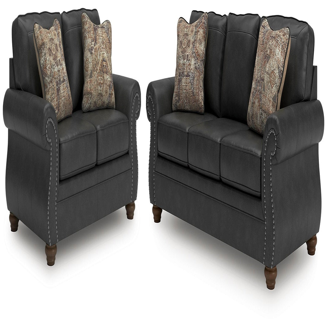 Chasemore Sofa and Loveseat (PC55903-SI)