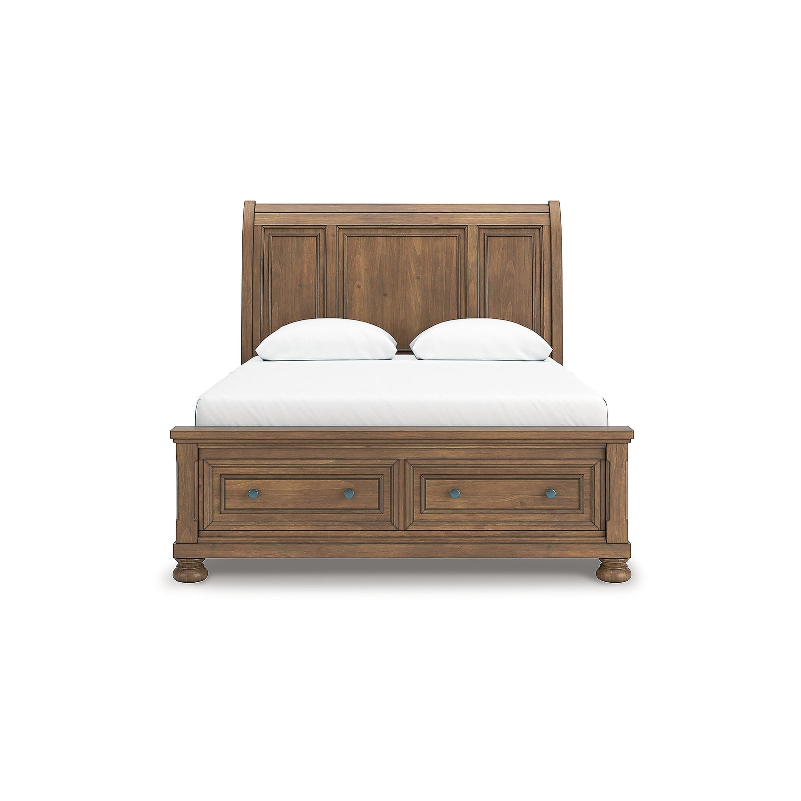 Feddinger Queen Sleigh Storage Bed, Dresser and Mirror (PCB779-SI) - Image 7