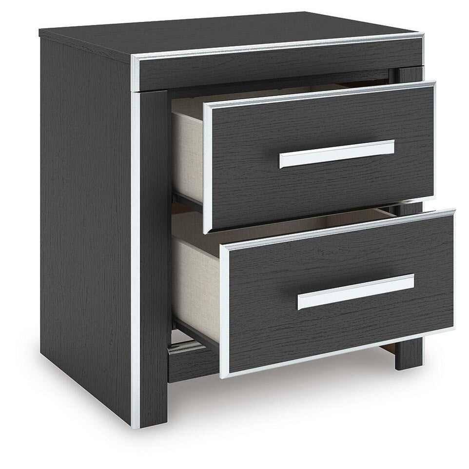 Zuraleus King Storage Bed, Dresser, Mirror, Chest and Nightstand (PCB3380-SI) - Image 27