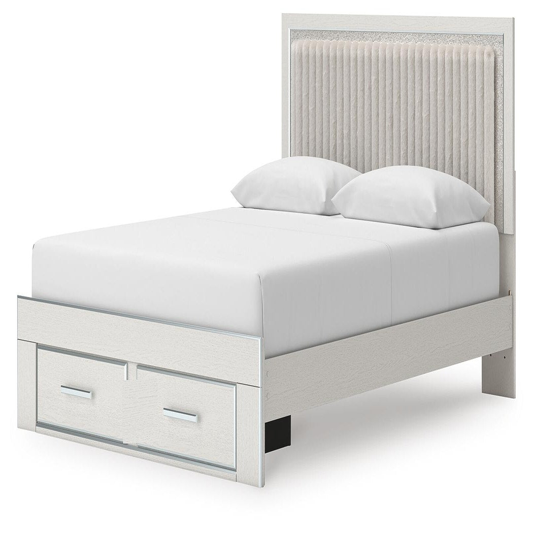 Zuraleus Queen Upholstered Panel Platform Storage Bed (PCB3381-SI) - Image 5