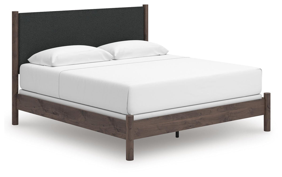 Pamytta King Upholstered Panel Bed (PCB2614-SI)