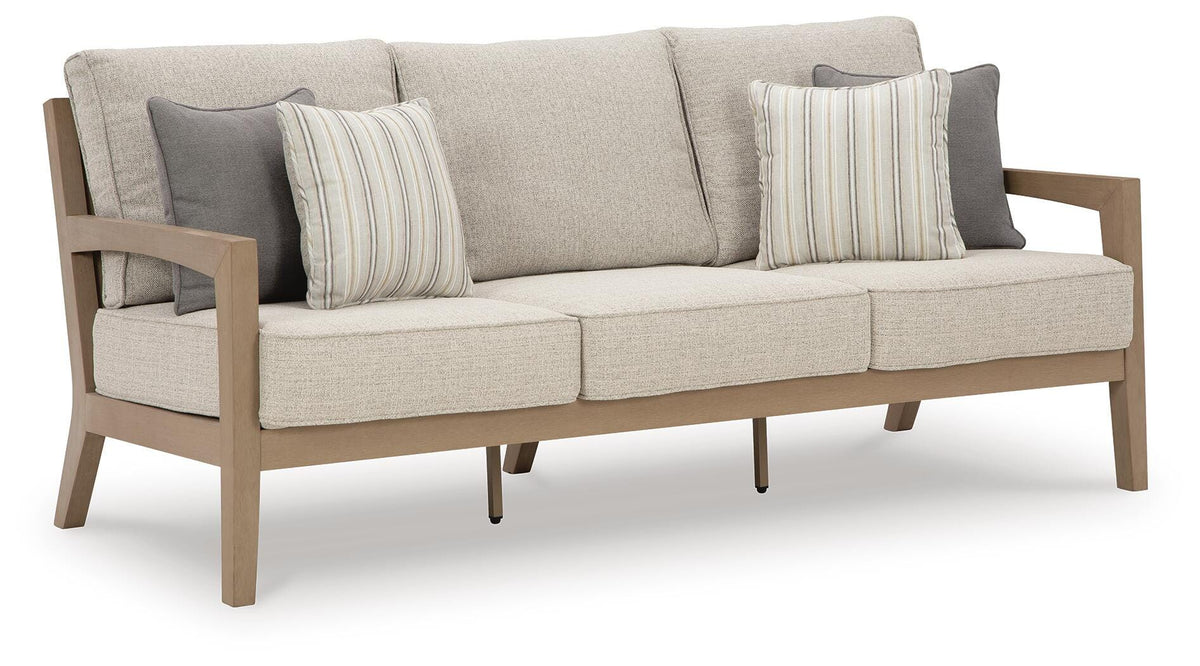 Hallow Creek Outdoor Sofa with Cushion (P560-SI) - Image 12