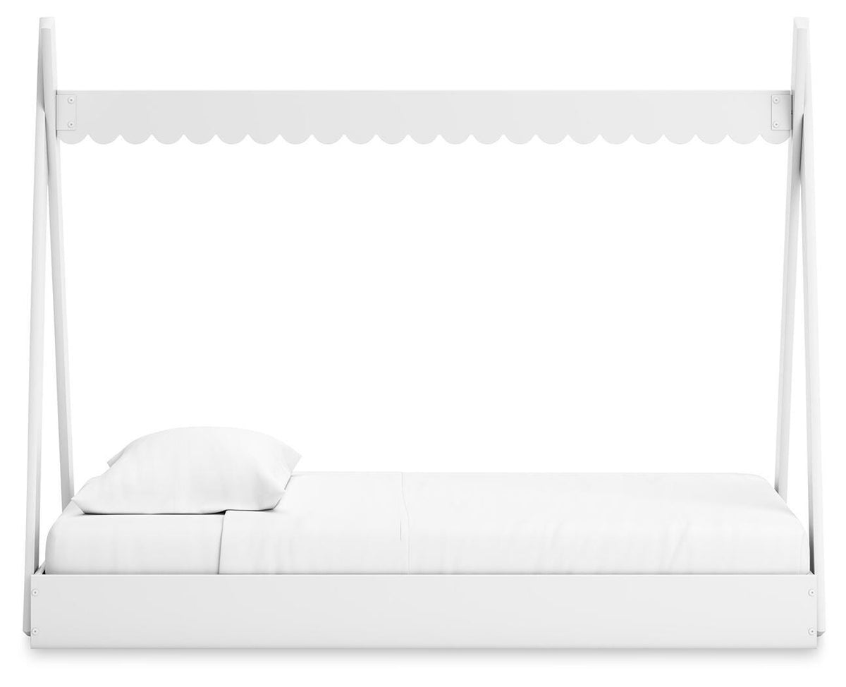 Hallityn Tent Bed (Youth) - White  (EB1810-SI) - Image 14