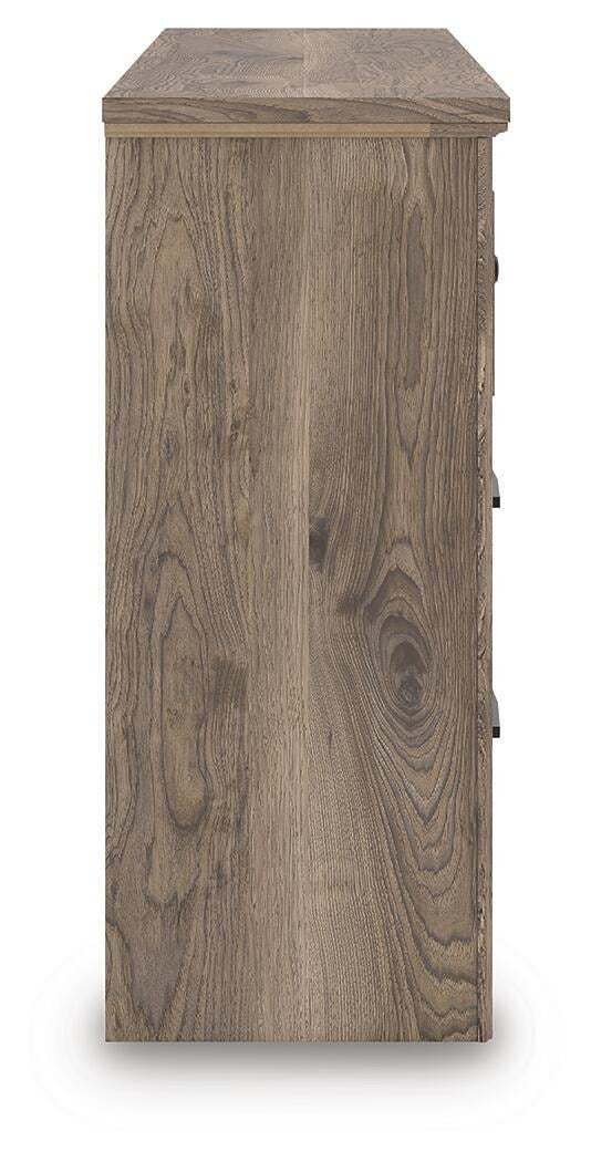 Rusticott King Poster Bed, Dresser and Nightstand (PCB2260-SI) - Image 6