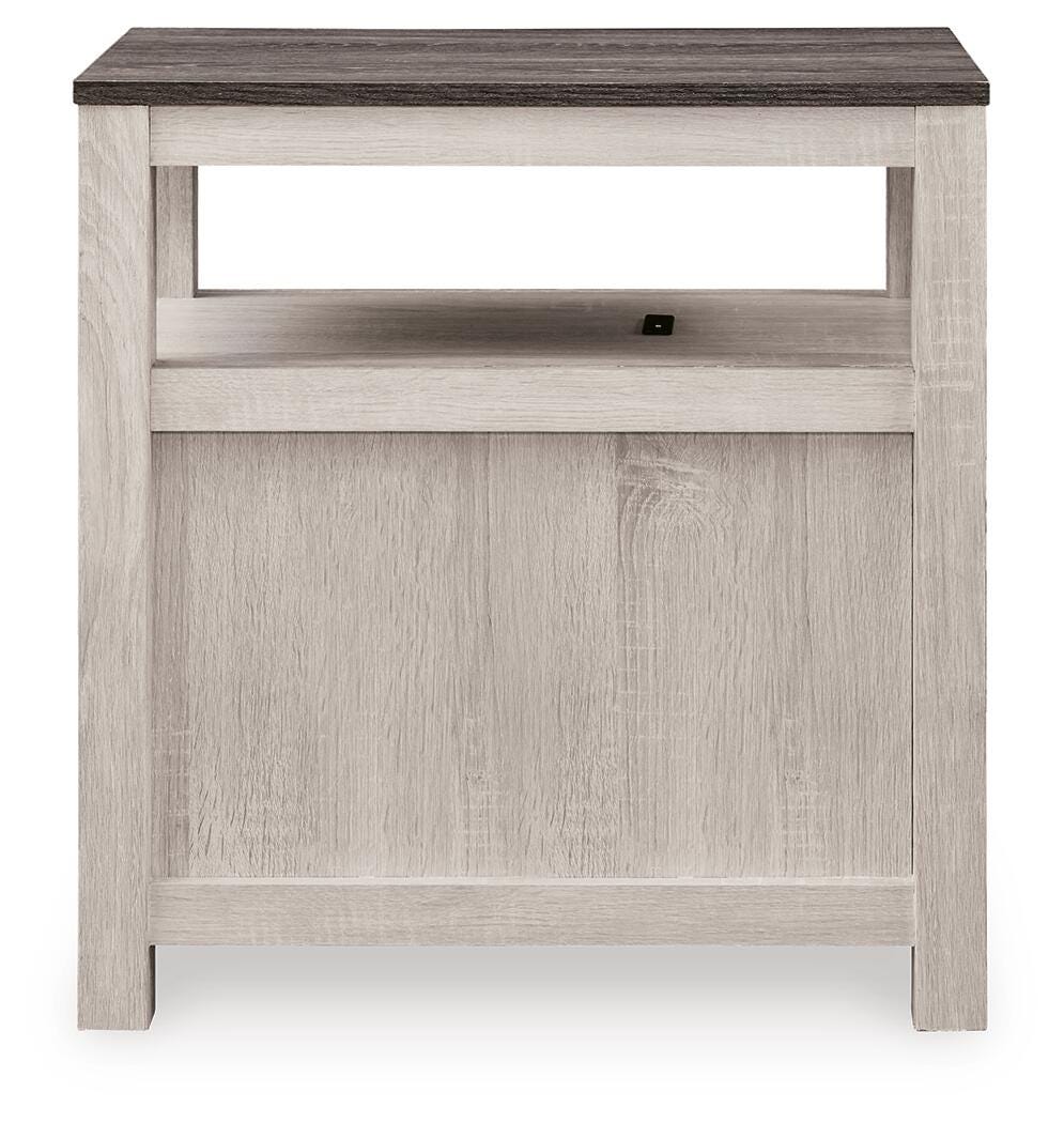 Fendenmore Chairside End Table - Brown Gray/Antique White  (T190-SI) - Image 5