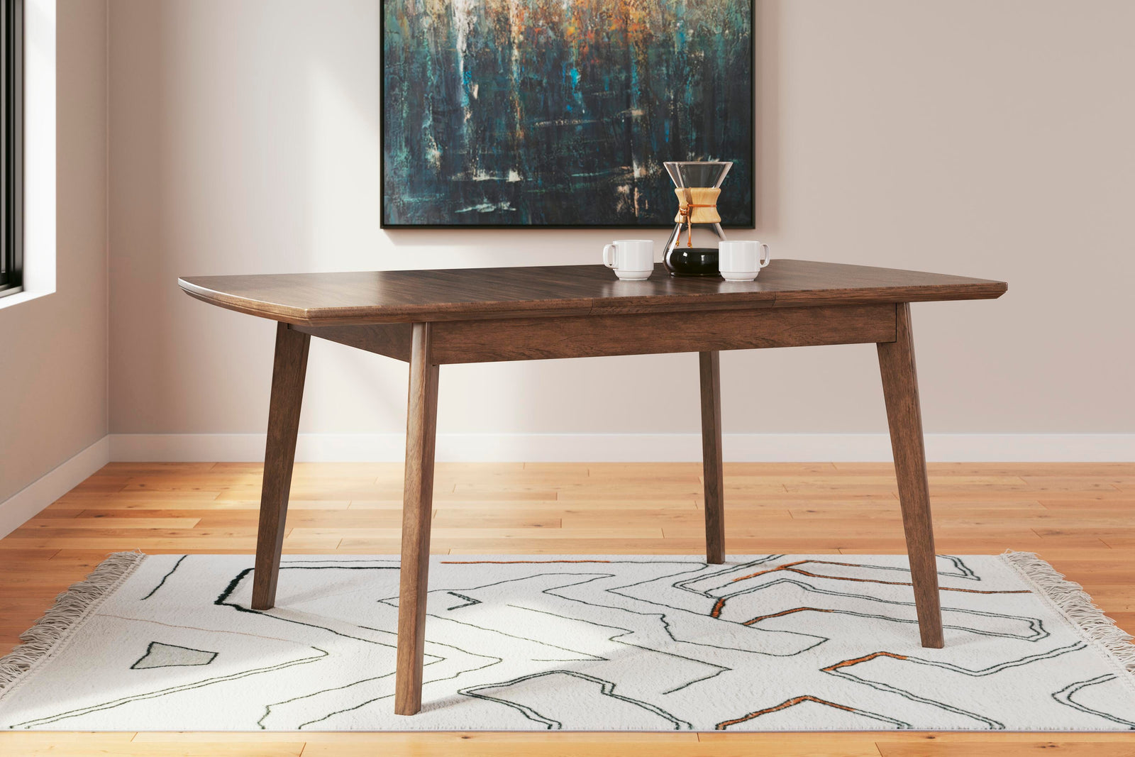 Lyncott Extension Dining Table and 6 Chairs (D615-SI) - Image 17