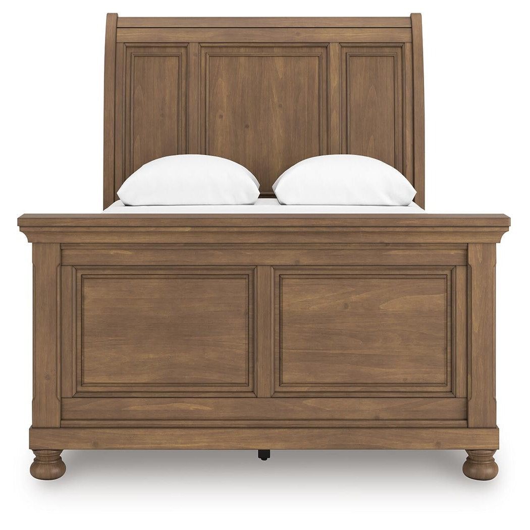 Feddinger Queen Sleigh Bed (PCB779-SI) - Image 5