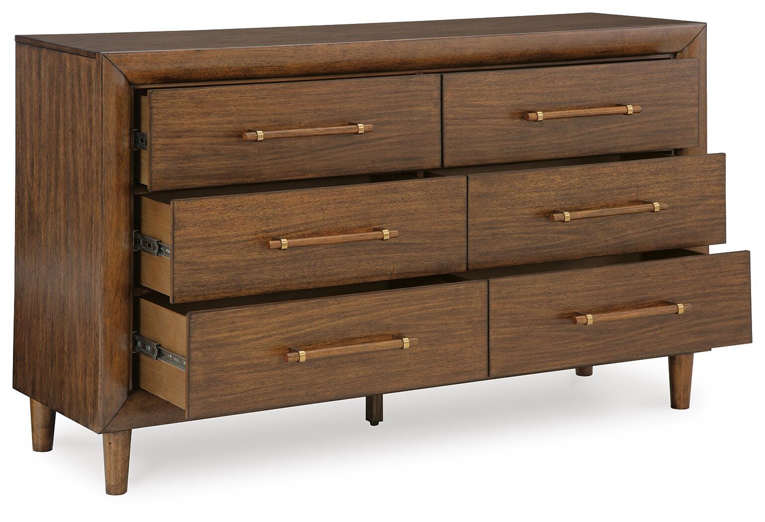 Lyncott Dresser - Brown  (B615-SI) - Image 3