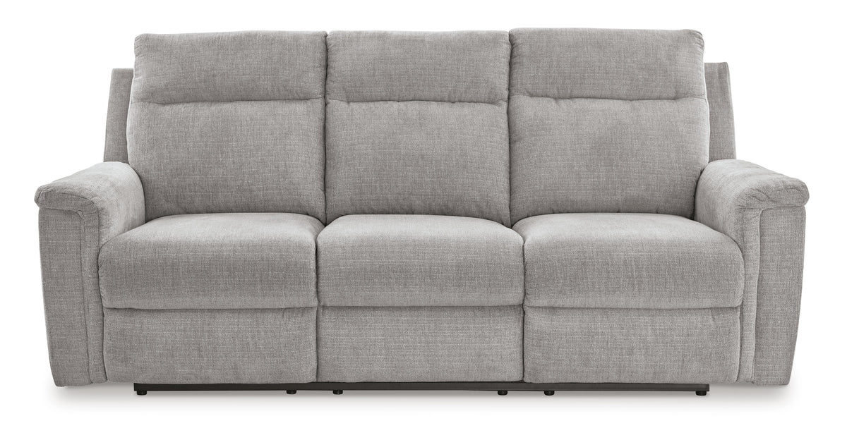 Barnsana Power Reclining Loveseat with Console (33201-SI) - Image 9