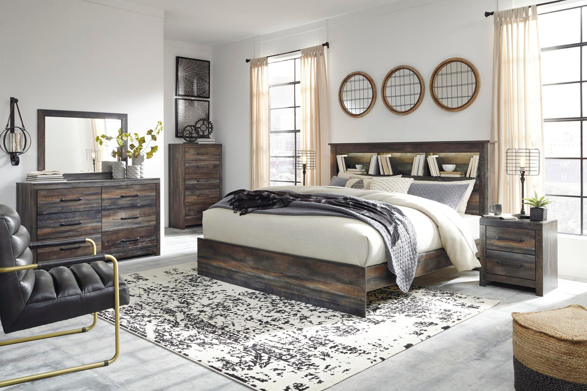 Drystan Bookcase Bed - Multi  (B211-SI) - Image 3