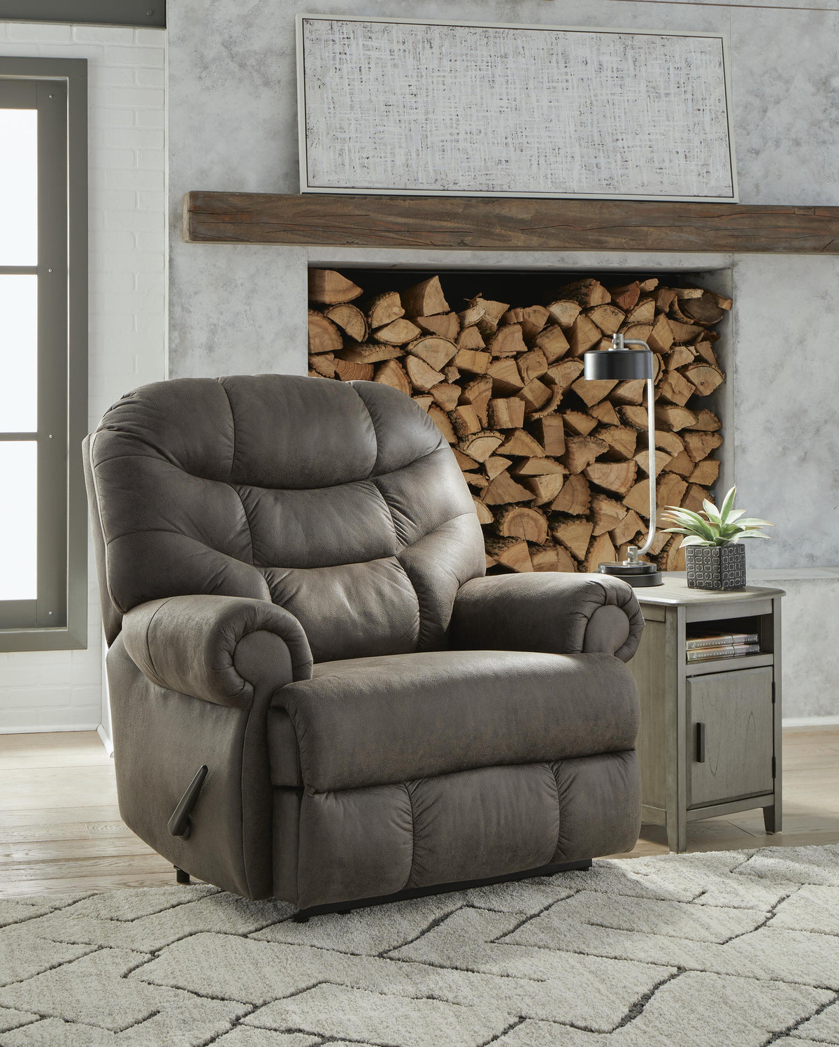 Camera Time Recliner (65707-SI) - Image 7