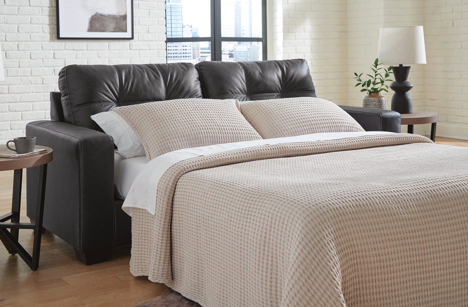 Barlin Mills Queen Sofa Sleeper (17004-SI) - Image 35