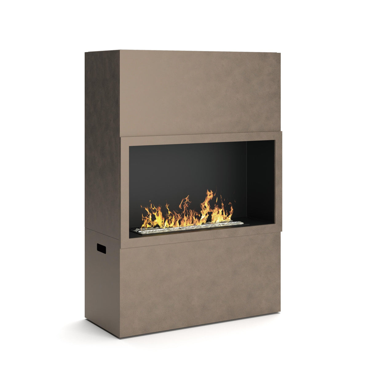 Midnight Mountain Freestanding Fireplace (P052-SI)
