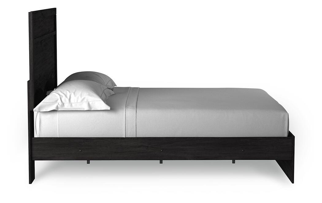 Belachime Panel Bed - Charcoal  (B2589-SI) - Image 4
