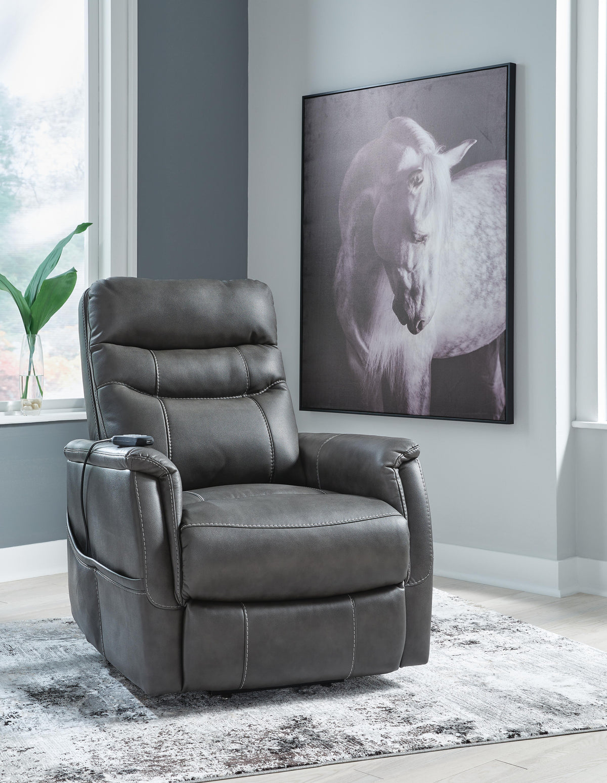Strawbill Power Lift Recliner (63909-SI) - Image 8