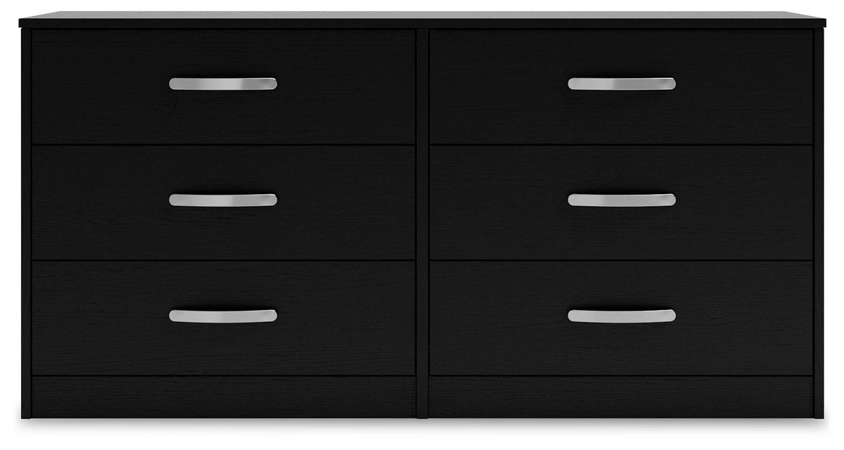 Finch Dresser - Black  (EB3392-SI) - Image 4