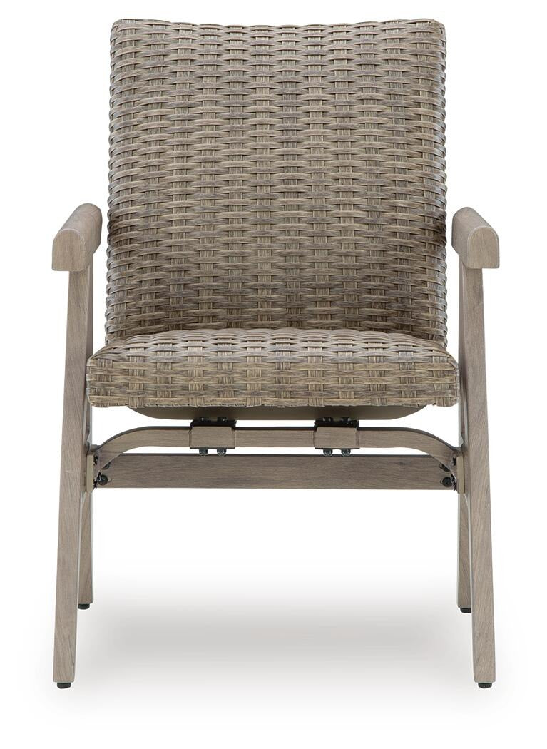 Cliff Trails Outdoor Rocking Arm Chair (Set of 2) (PCP690-SI) - Image 4