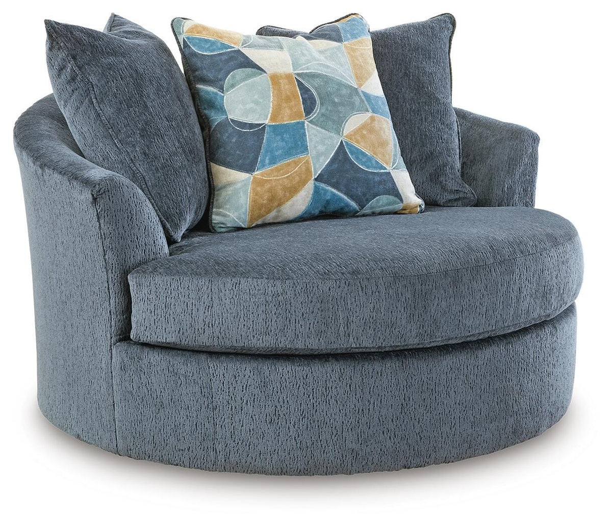 Maxon Place Oversized Chair and Ottoman (33003-SI) - Image 2