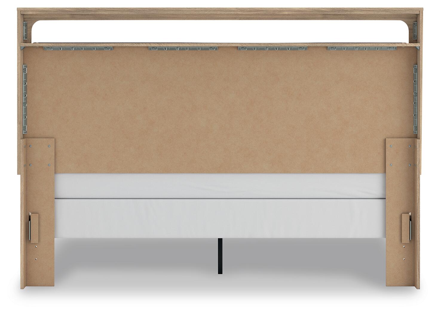Kinlanni King Upholstered Panel Bed, Dresser, Mirror and Nightstand (PCB1360-SI) - Image 12