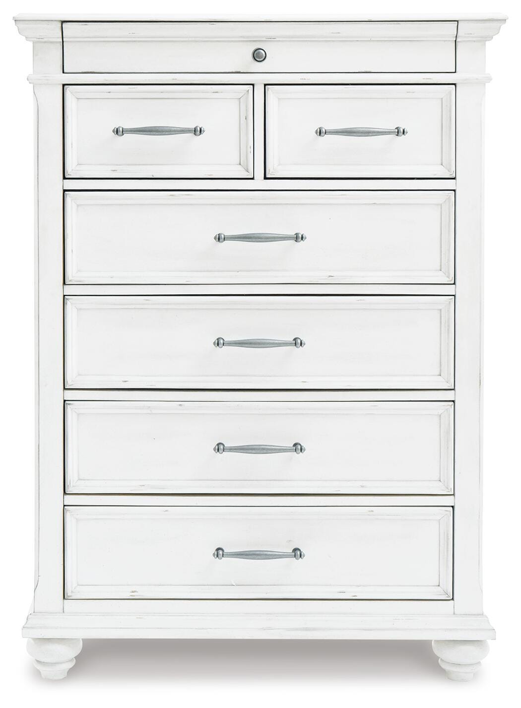 Kanwyn Chest of Drawers - Whitewash  (B777-SI)