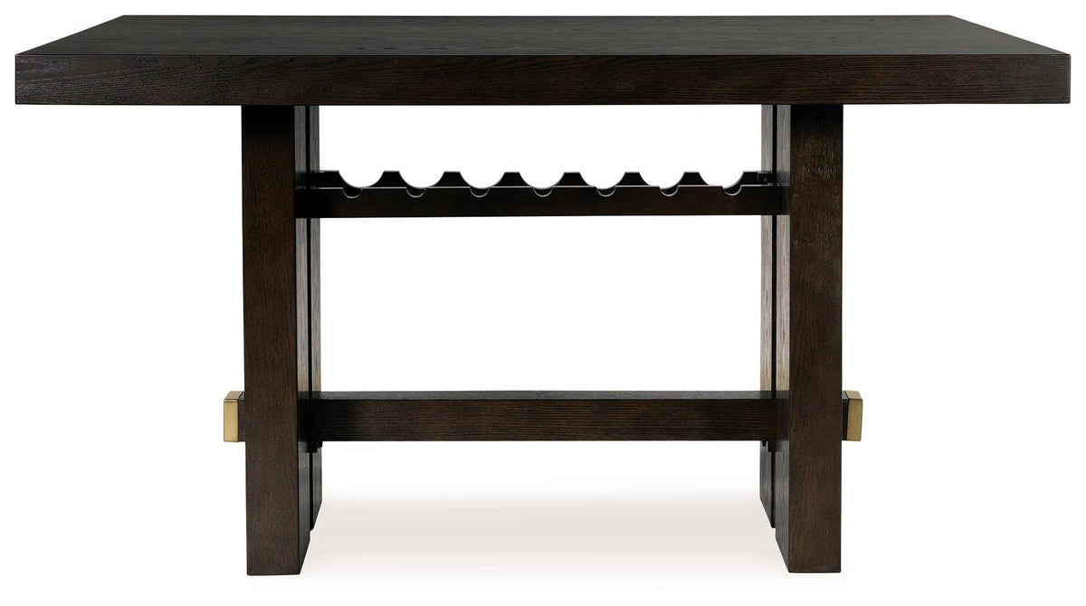 Burkhaus Counter Height Dining Table (D984-SI) - Image 2