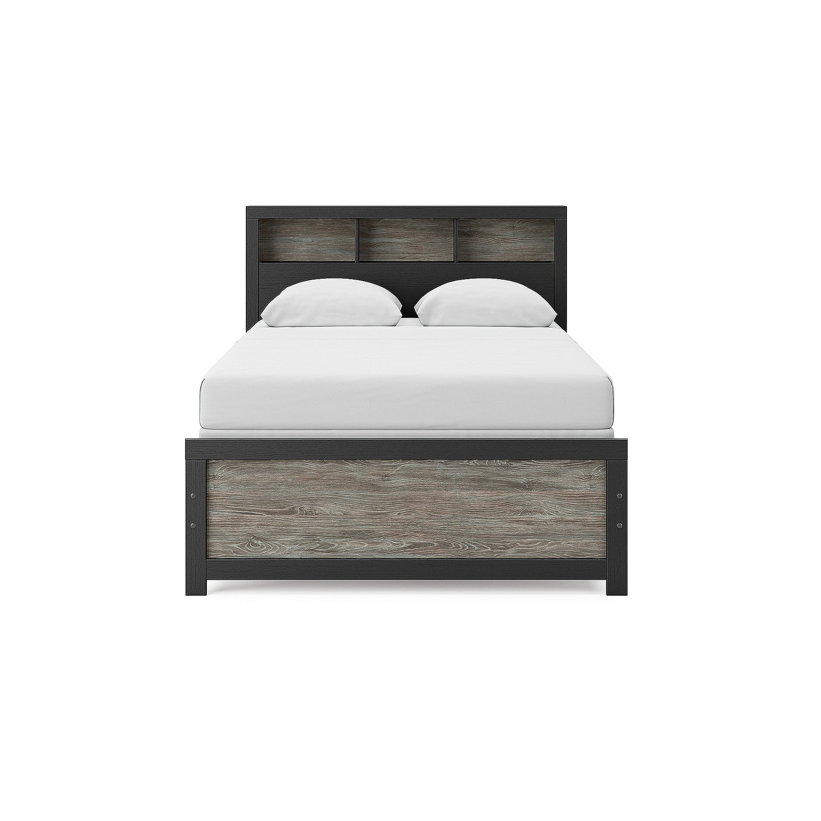 Broachmyn Full Bookcase Bed, Dresser and Mirror (PCB1118-SI) - Image 10