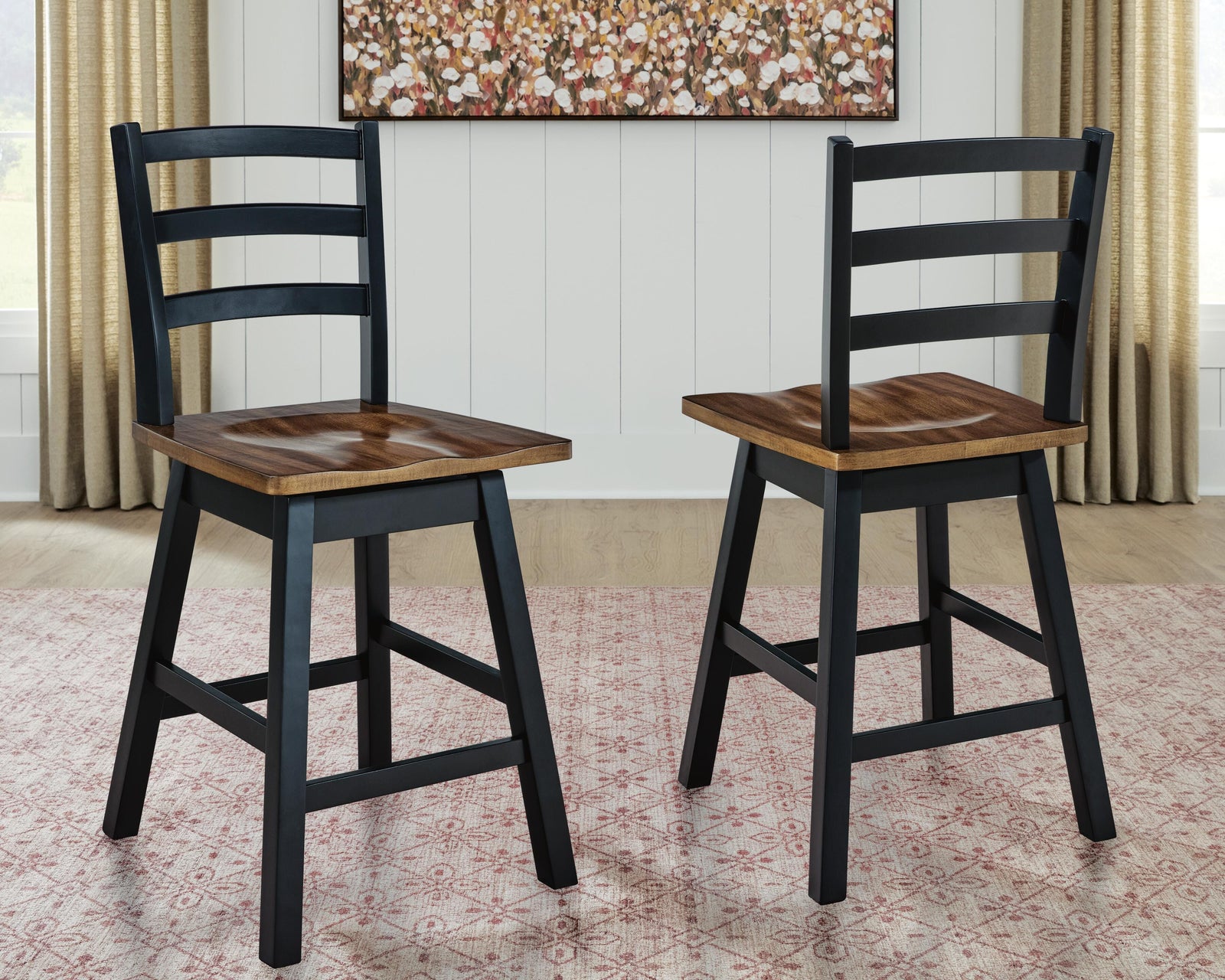 Wildenauer Counter Height Barstool (Set of 2) (D634-SI) - Image 6