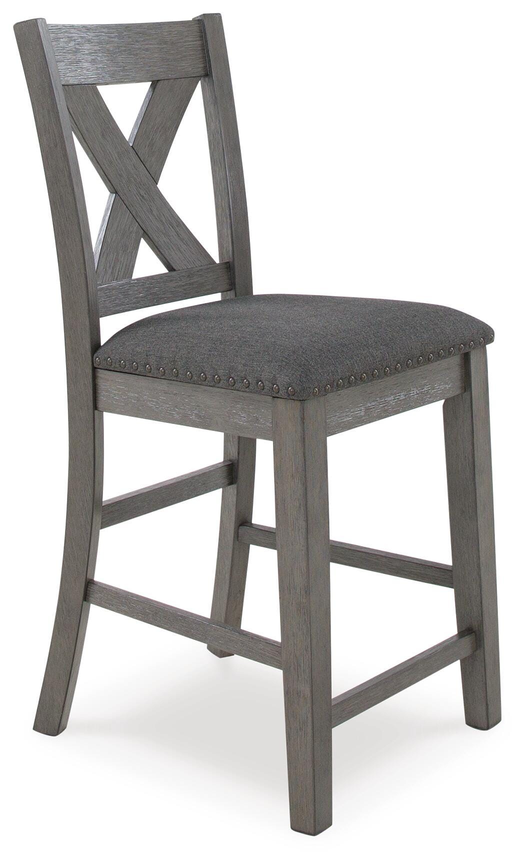 Caitbrook Counter Height Dining Table and Bar Stools (Set of 7) (D388-SI) - Image 5