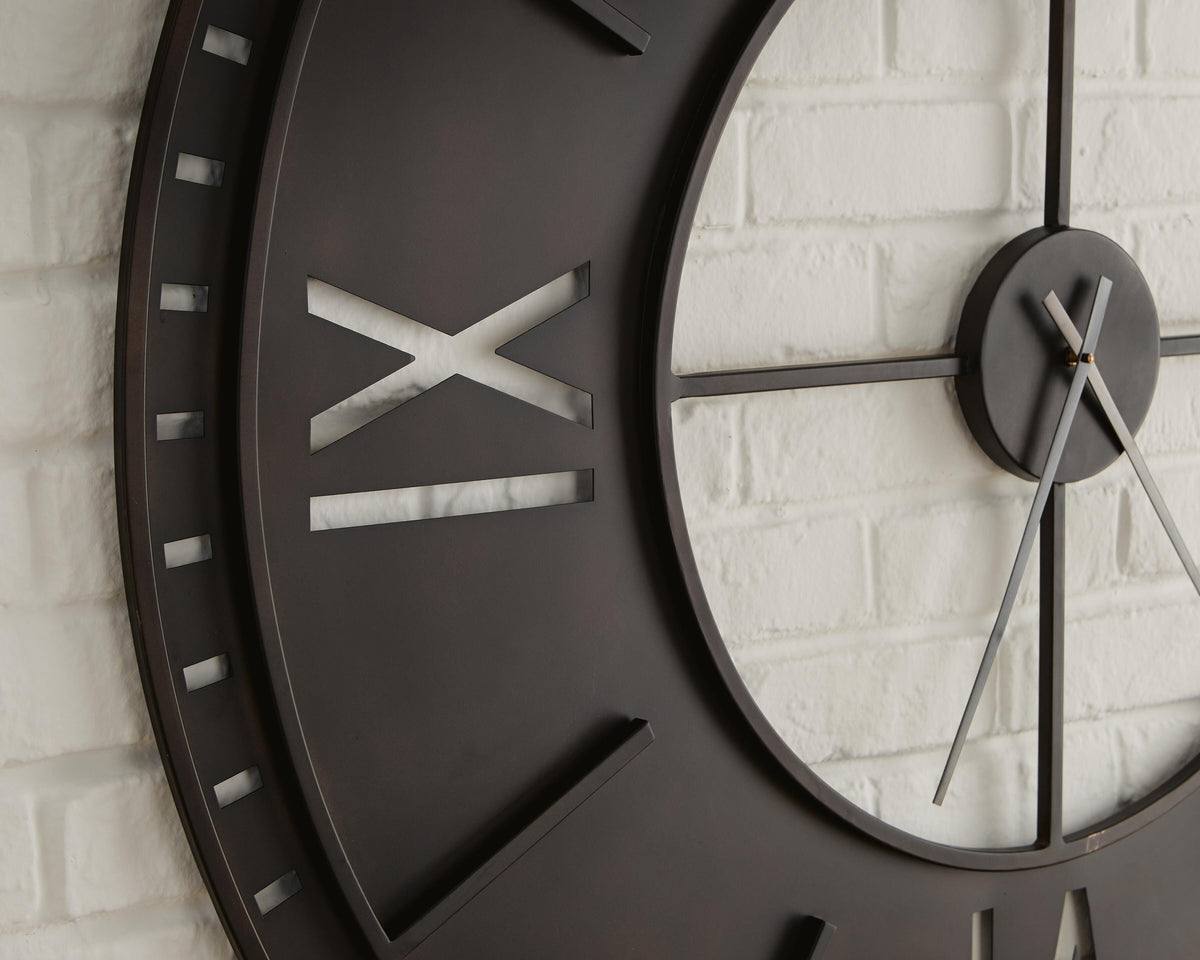 Lytle Wall Clock (A8010453-SI) - Image 5