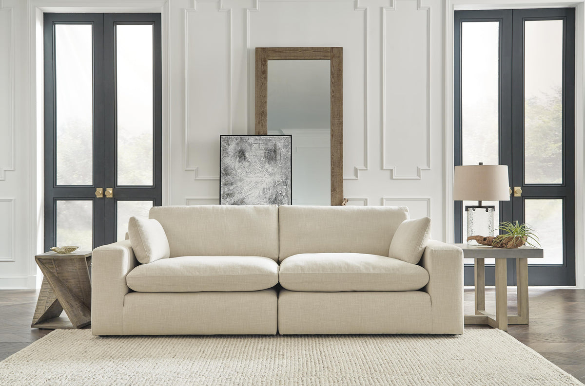 Elyza 2-Piece Sectional Loveseat (10006-SI) - Image 2