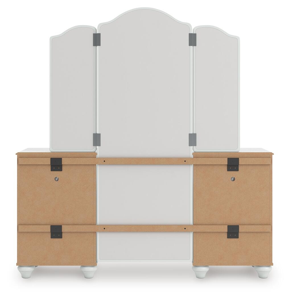 Kozlani Vanity with Mirror (PCB1819-SI) - Image 5