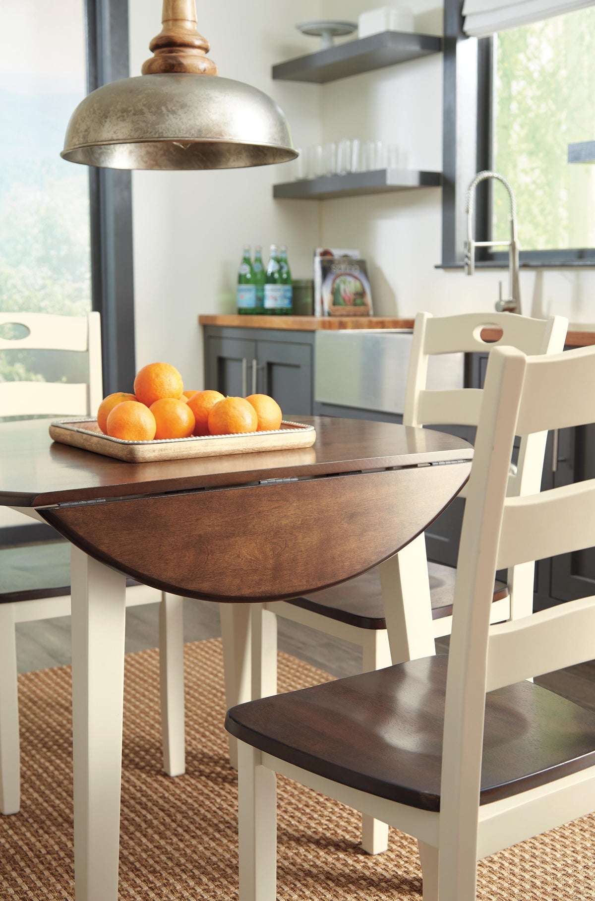 Woodanville Dining Table with 4 Chairs (D335-SI) - Image 5