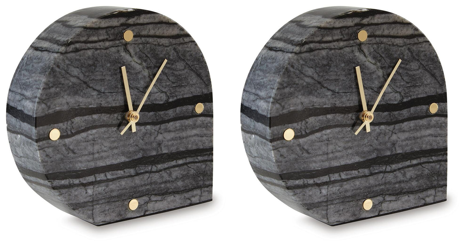 Janmour Table Clock (Set of 2) (A2000661-SI)