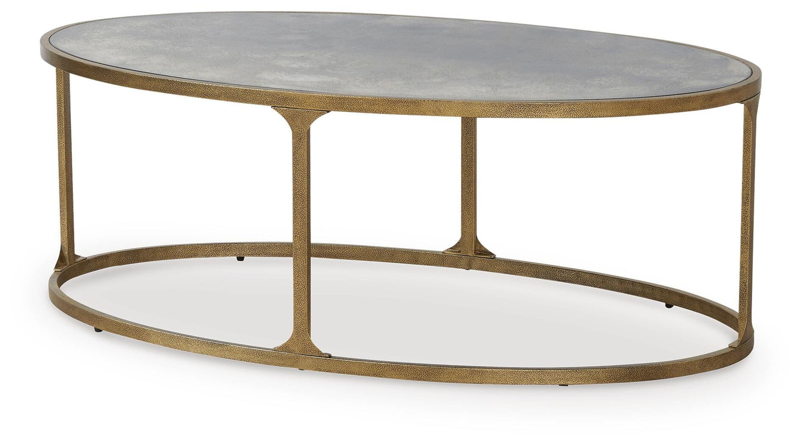 Korajane Coffee Table - Antique Gold  (T399-SI)