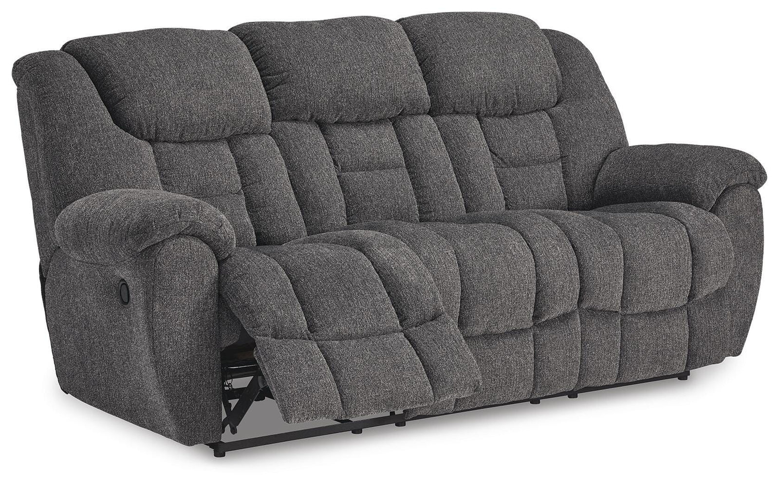 Foreside Reclining Loveseat with Console (38104-SI) - Image 8