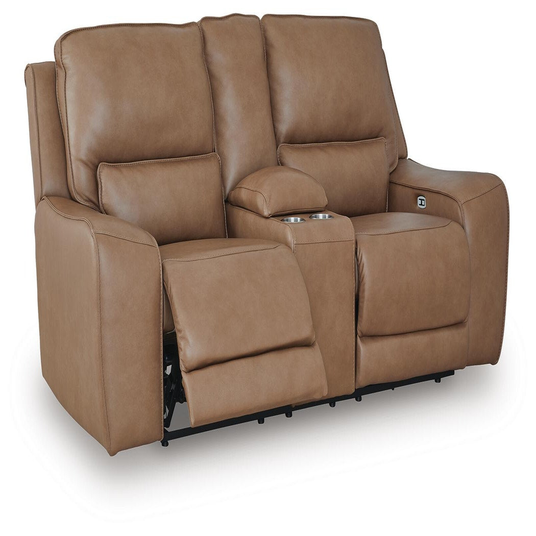 DeepWakes Power Reclining Loveseat with Console (PCU62606-SI) - Image 11