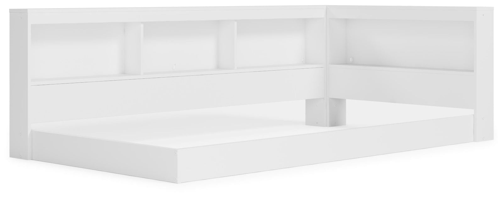 Piperton Bookcase Storage Bed (Youth) - White  (EB1221-SI) - Image 2